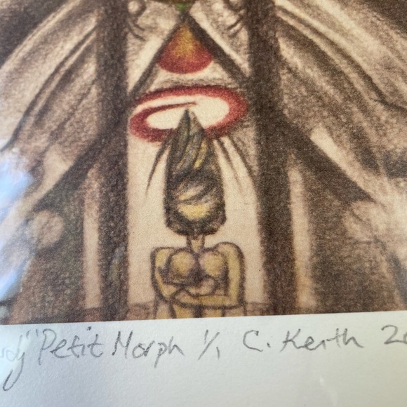 Spiritual Art Print Legit Mithra Alien - Picture 4 of 4